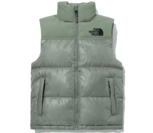 Ao The North Face Nuptse Onball Vest 'Green' NV3NP55B