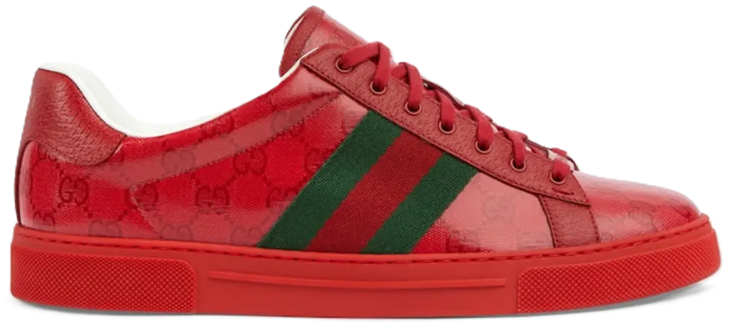 Giay Gucci Ace GG Crystal 'Red' 760775-FACRF-6943