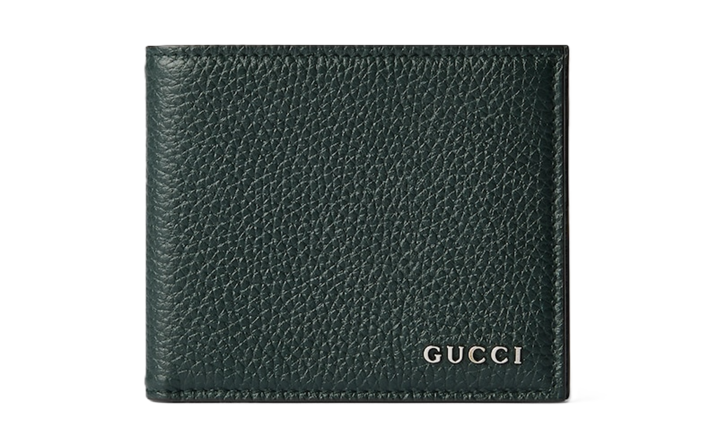 Vi Gucci Bi-Fold Wallet With Logo 'Dark Green' 771148-AABXM-3133