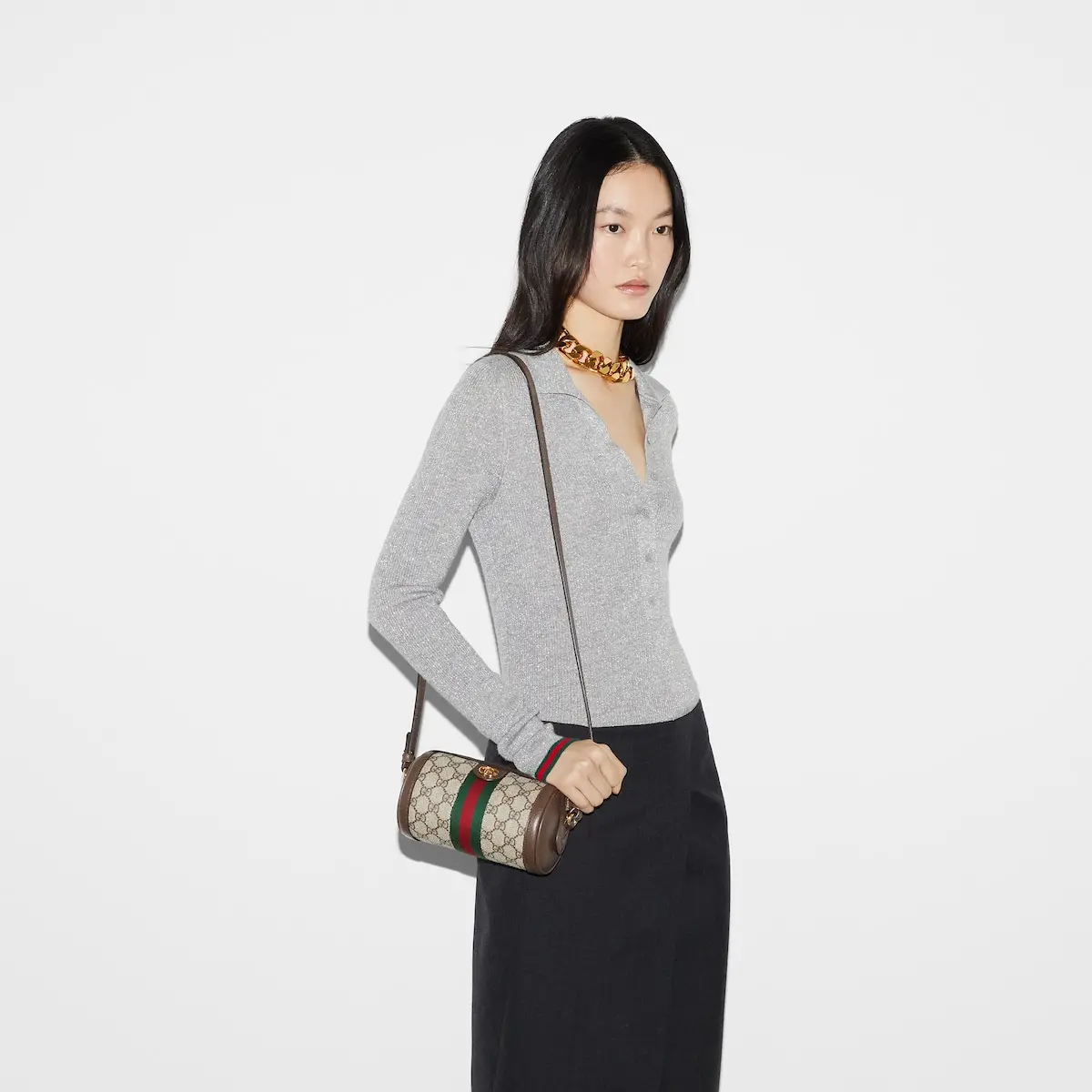 Tui Gucci Ophidia Mini Shoulder Bag 'Beige' 795208-96IWG-8745