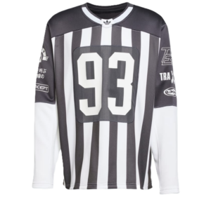 Ao Adidas Adilenium Season 2 Team '93 Long Sleeve Jersey 'Black White' JM4943