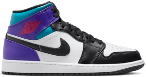 Giay Nike Air Jordan 1 Mid 'White True Red' DQ8423-154