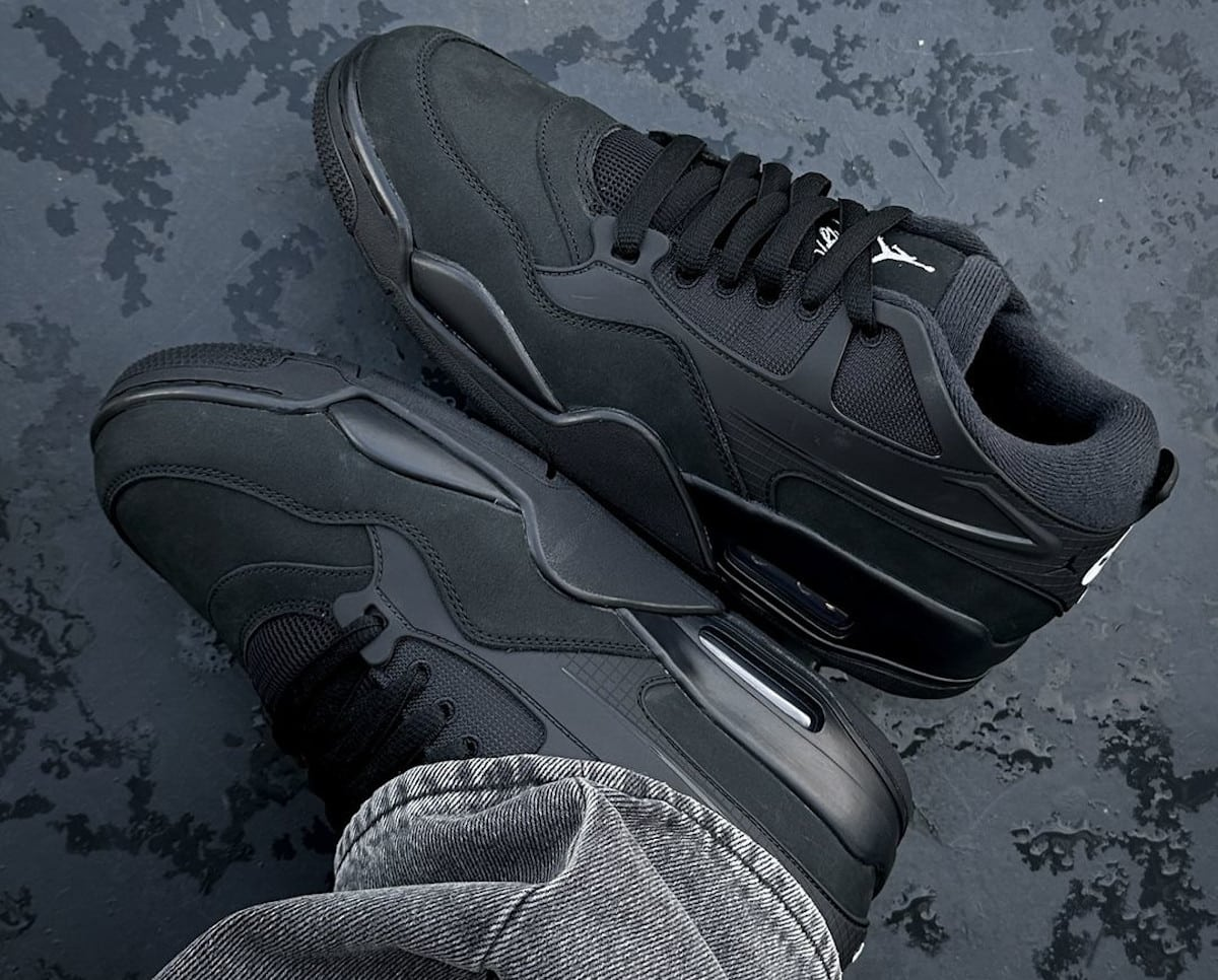 Giày Nike Air Jordan 4 RM 'Black Cat' FQ7939-004 - Ảnh 3