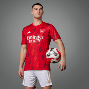 Ao Adidas Arsenal FC 23/24 Pre-Match Jersey 'Red' HZ2193