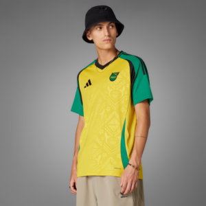 Ao Adidas Jamaica Home Jersey 2024 'Hazy Yellow' IT8541