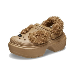Dep Crocs Stomp Stuffed Animal Clog "Sepia" 210690-2EY