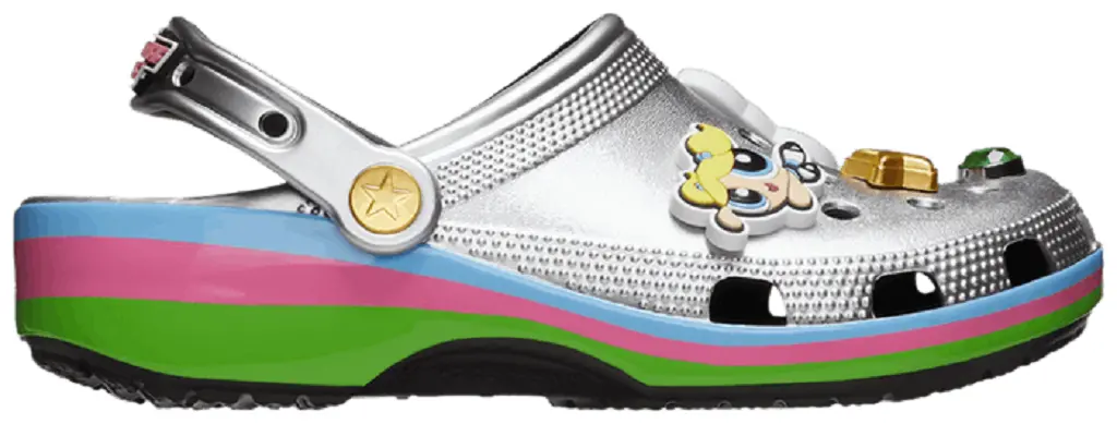 Dep Crocs The Powerpuff Girls x Classic Clog 'Silver' 210256-001
