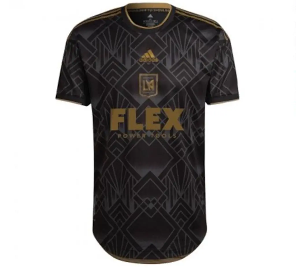 Ao Adidas Los Angeles FC Soccer Jersey 'Black' H45421