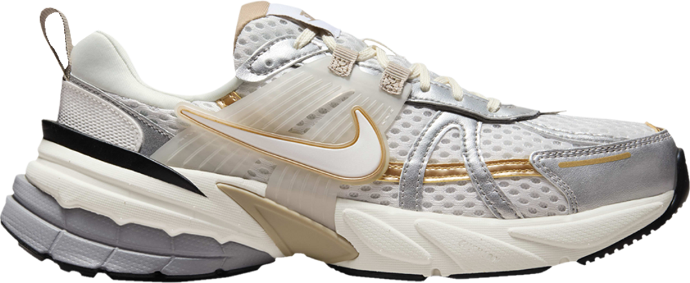 Giay Nike Wmns V2K Run 'Khaki Metallic Silver' HJ7245-100
