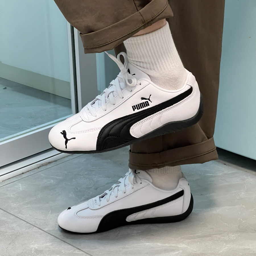 Alternative view of Giày Puma Speedcat OG Leather 'White Black' 401603-02