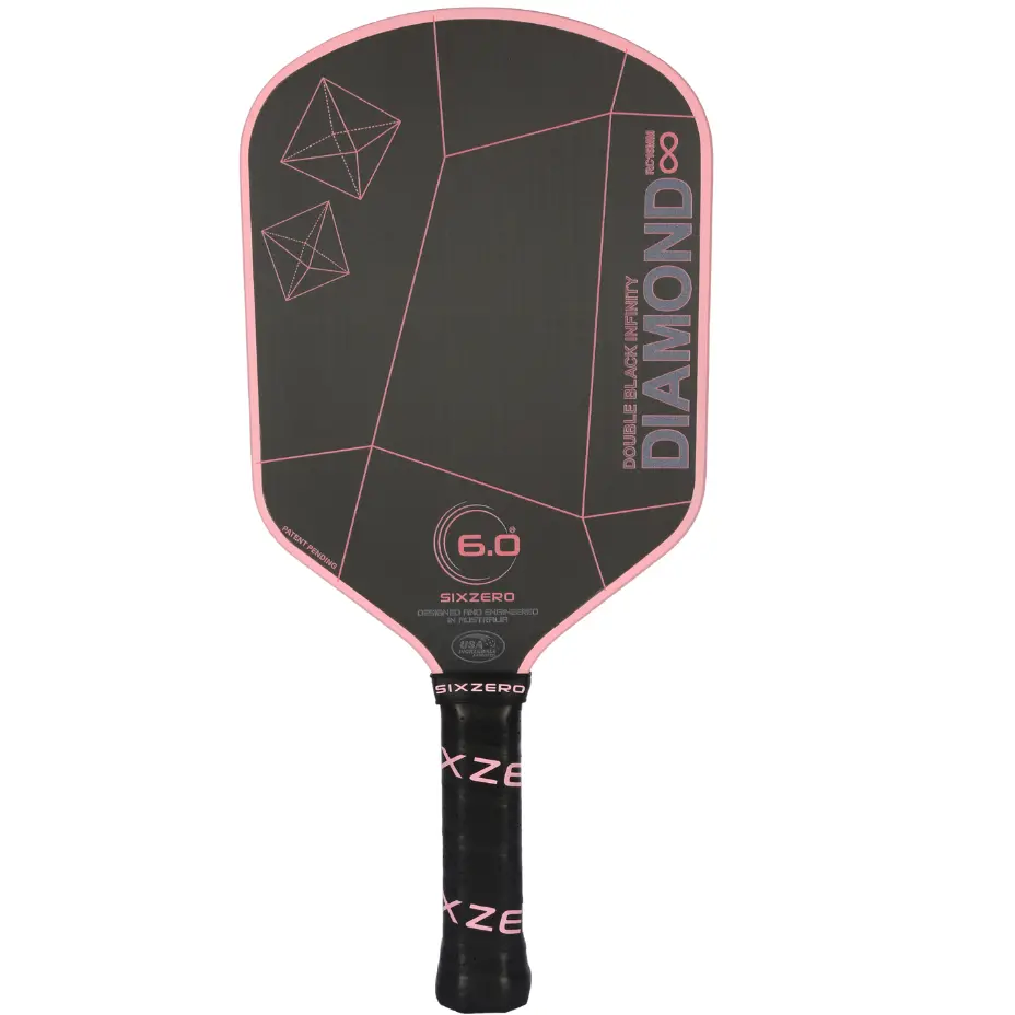 Vot Pickleball Six Zero Double Black Diamond Control 'Pink'