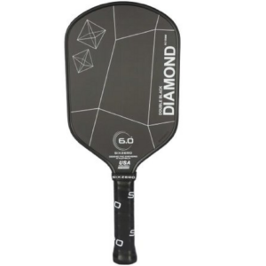 Vot Pickleball Six Zero DB Diamond Control 'Black'