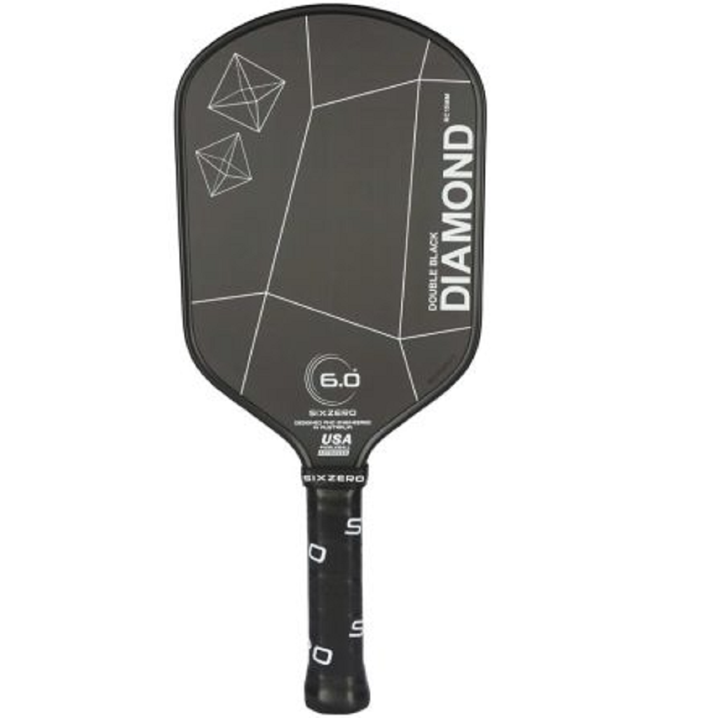 Vot Pickleball Six Zero DB Diamond Control 'Black'