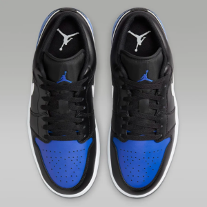 Giay Nike Air Jordan 1 Low 'Black Royal Toe' 553558-042