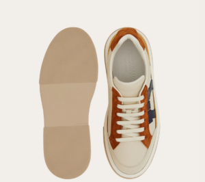 Giay Salvatore Ferragamo Low Cut 'Cognac' 023588-774503