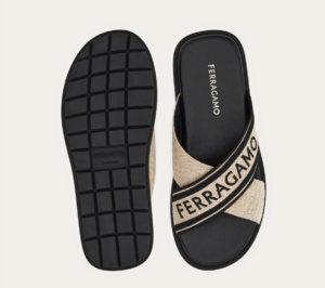 Dep Salvatore Ferragamo Sandal 'Beige Black' 028587-773762