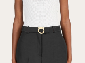 That Lung Salvatore Ferragamo Reversible Belt 'Black' 230299-771138