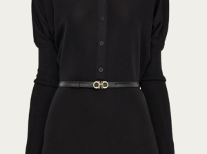 That Lung Salvatore Ferragamo Sized Gancini Belt 'Black' 23B224-675180