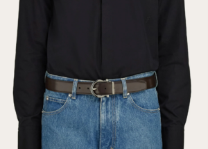 That Lung Salvatore Ferragamo Gancini Belt 'Brown' 679781-776320