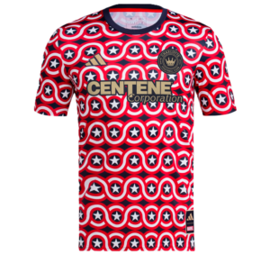 Ao Adidas Charlotte FC x Marvel MLS Pre-Match Jersey 'Red' IQ4233