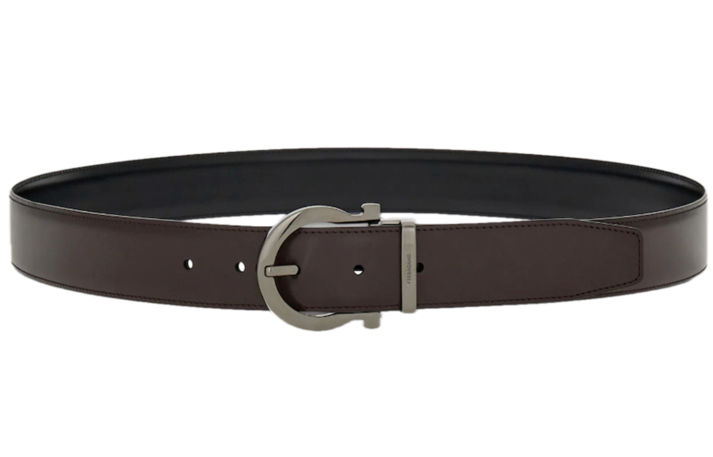 That Lung Salvatore Ferragamo Gancini Belt 'Brown' 679781-776320