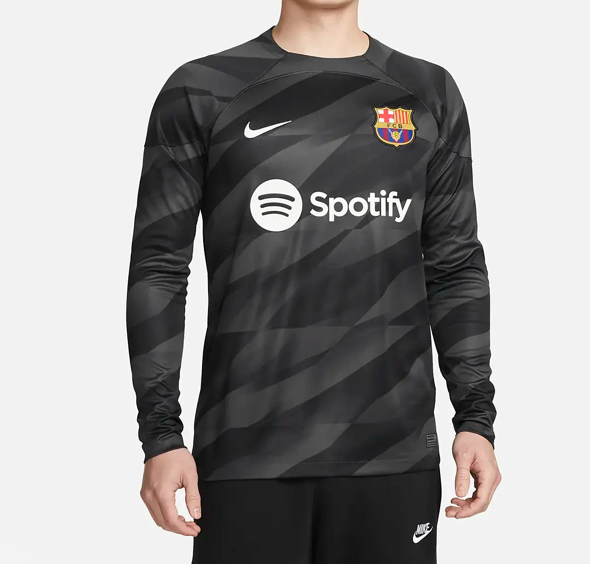 Ao Nike FC Barcelona 23/24 Stadium Goalkeeper 'Black' DX2635-061