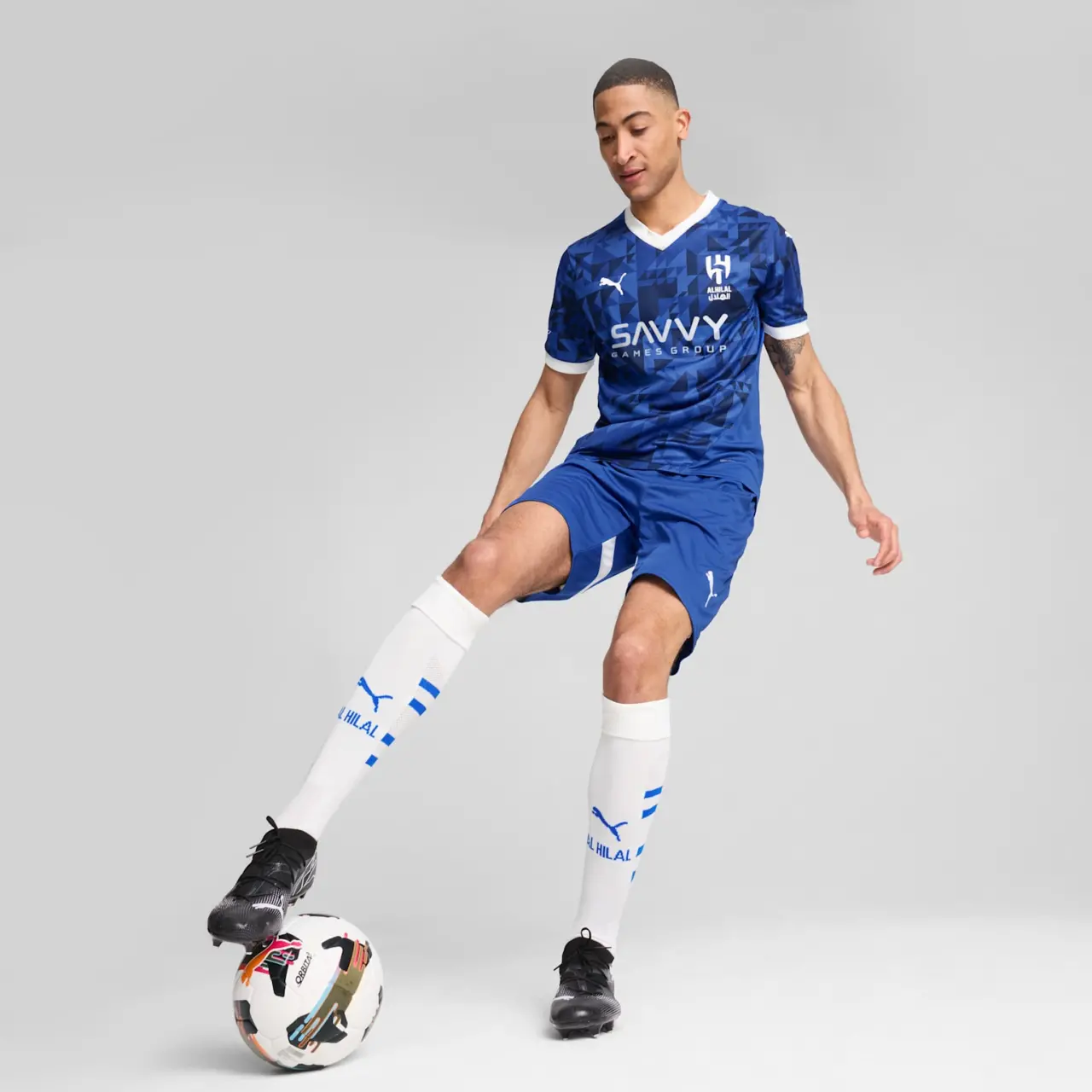 Ao Puma Al Hilal Saudi F.C. 24/25 Home Jersey 'Blue' 778881-01