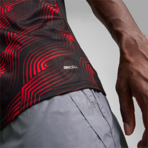 Ao Puma AC Milan Pre-Match Football Jersey 'Black Red' 774024-01