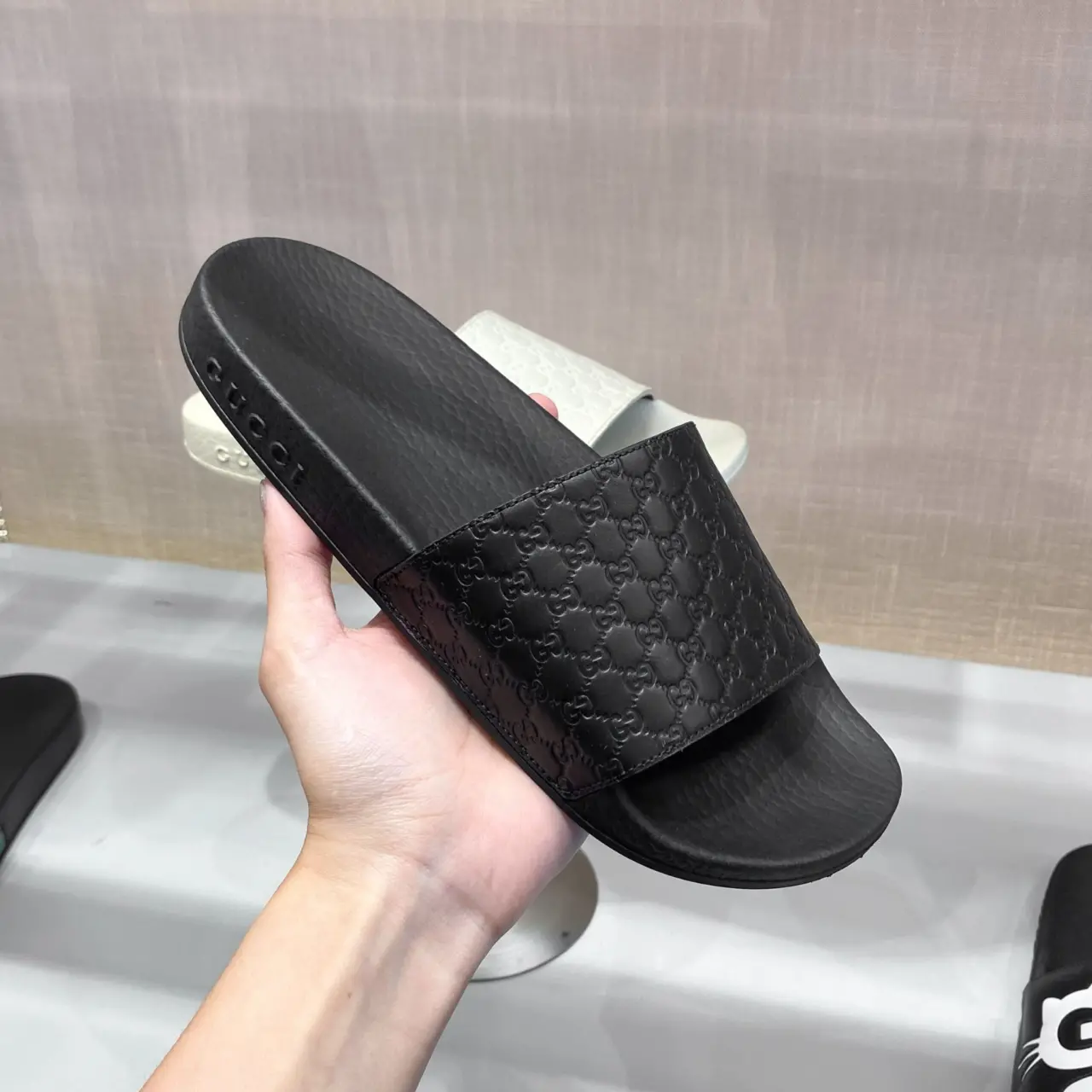 Dep Gucci Microguccissima 'Black' 567115-BMJ00-1000