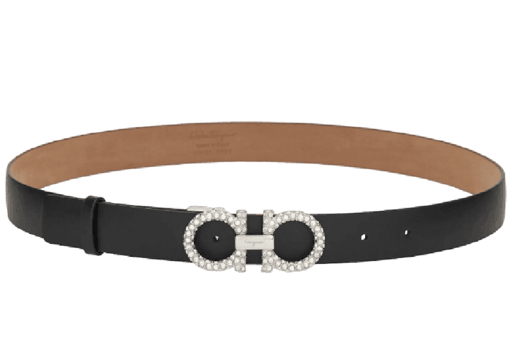 That Lung Salvatore Ferragamo Adjustable Gancini Belt 'Black' 23B727-717550