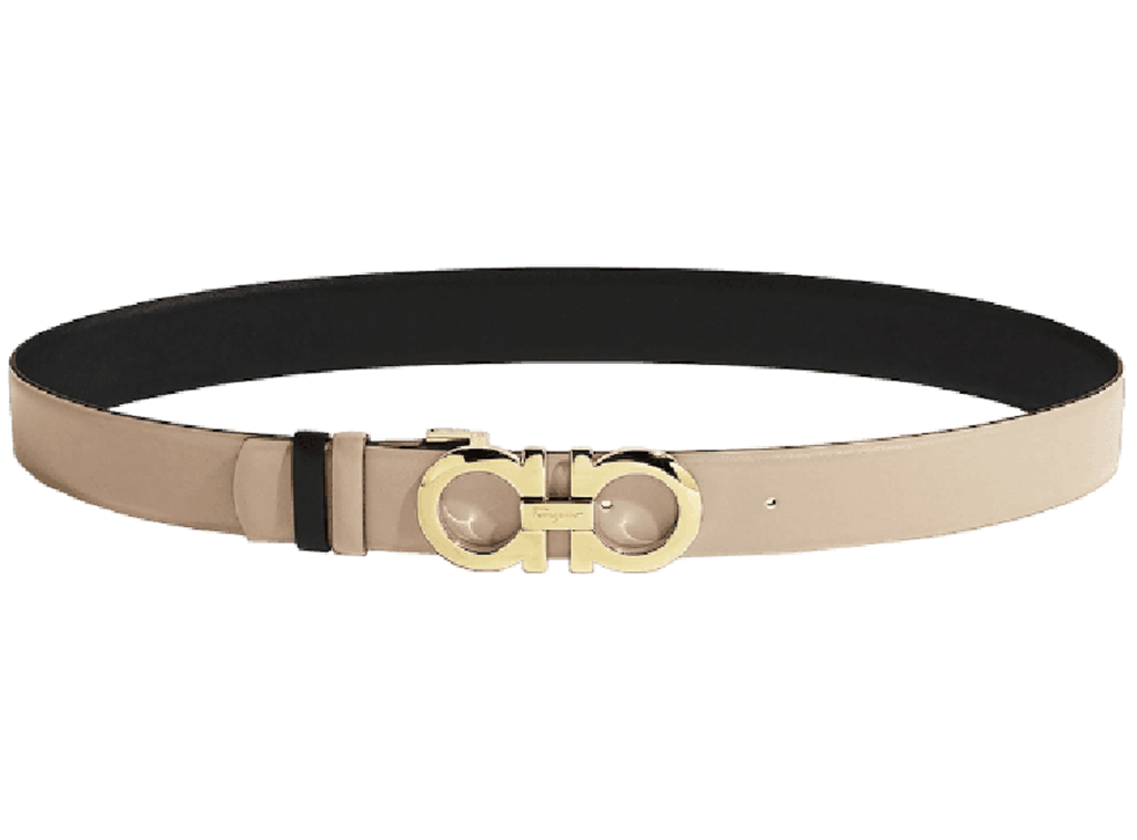 That Lung Salvatore Ferragamo Gancini Belt 'New Bisque' 23A564-593873
