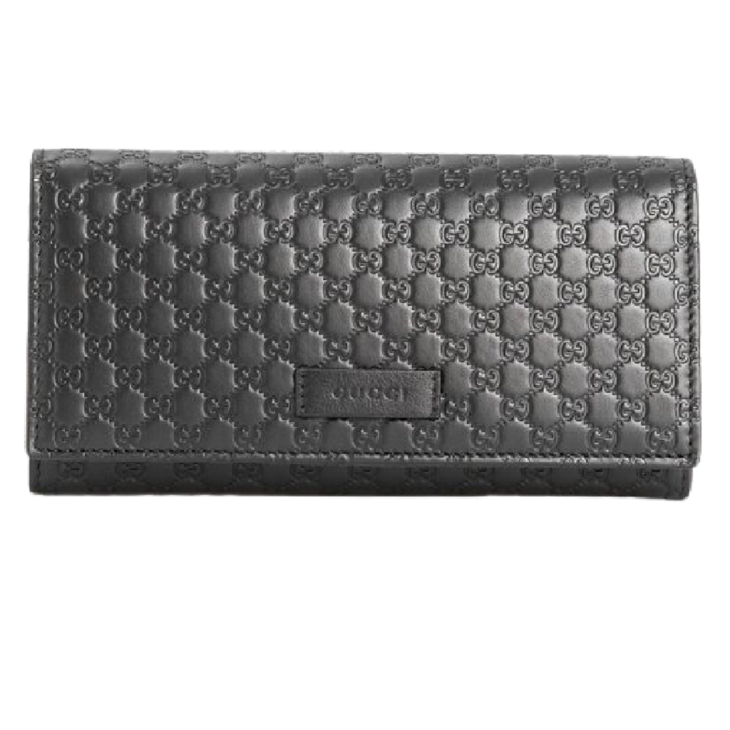 Vi Gucci Micro Guccissima 'Black Leather' 449396-BMJ1G-1000