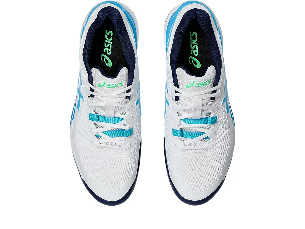 Giay Asics Gel-Resolution 9 'White Digital Aqua' 1041A330-103