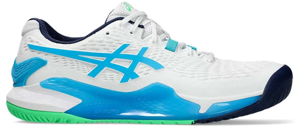 Giay Asics Gel-Resolution 9 'White Digital Aqua' 1041A330-103