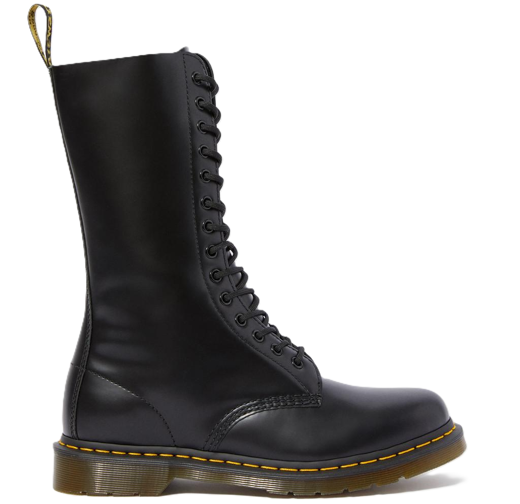 Giay Dr.Martens 1914 Smooth Leather Tall Boots 'Black' 11855001