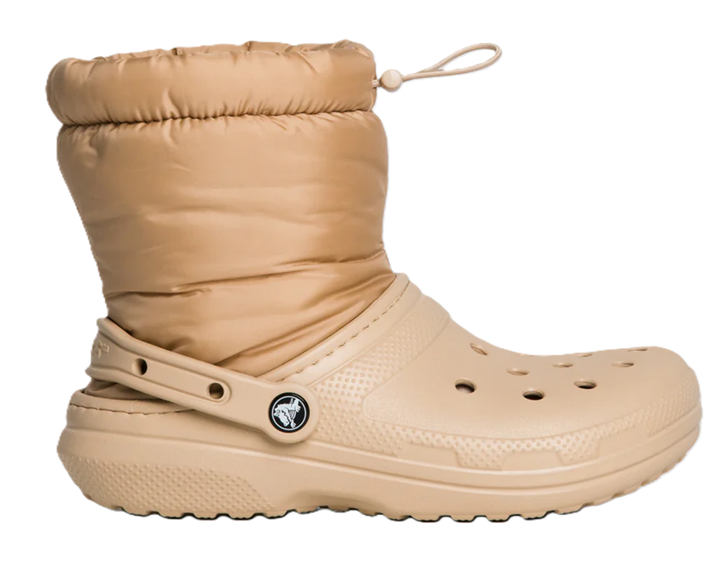 Giay Crocs Classic Lined Neo Puff Boots 'Chai' 206630-212