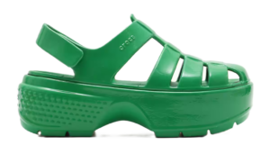 Dep Crocs Stomp Fisherman High Shine 'Green Ivy' 210057-3WH