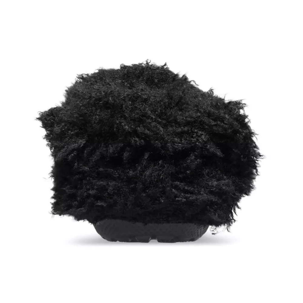 Dep Crocs Classic Shaggy Fur Lined Clog 'Black' 210911-001