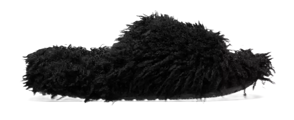 Dep Crocs Classic Shaggy Fur Slide 'Black' 210912-001