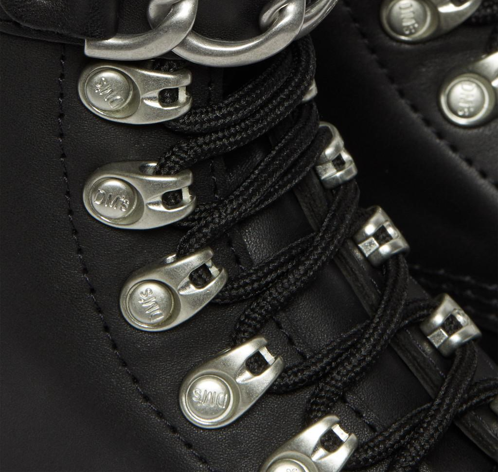 Giay Dr.Martens 1460 Pascal Chain Leather Lace Up 'Black' 27266001