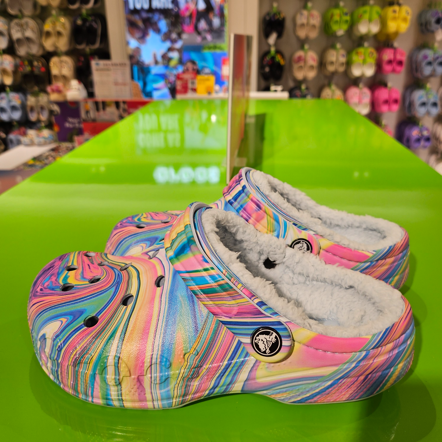 Dep Crocs Baya Lined Clogs 'Multicolor' 205975-4KV