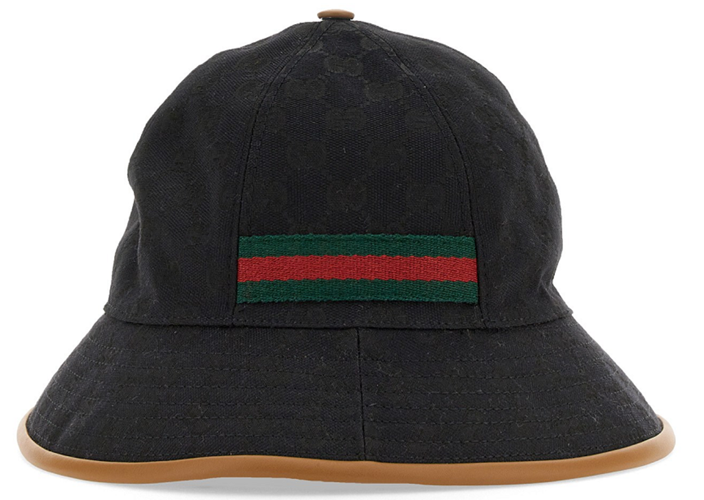 Mu Gucci Fabric Cloche 'Black' 722377-4HAT81065