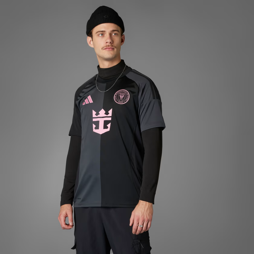 Ao Adidas Performance Inter Miami CF Jersey 'Black' JI9124