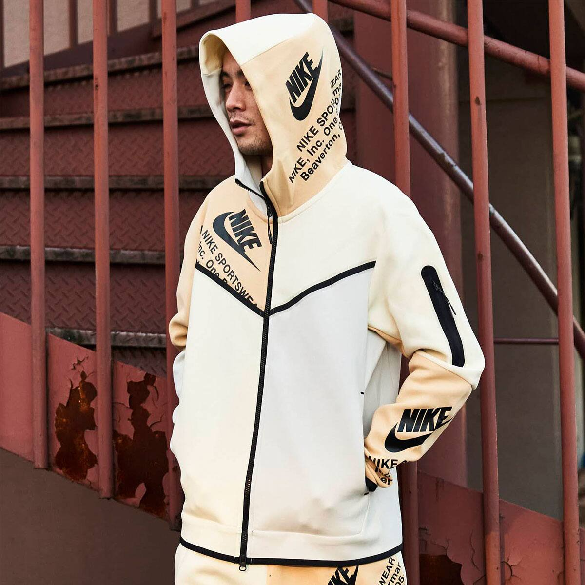 Ao Nike Sportswear Tech Fleece Zip Hoodie 'Sesame' DM6475-072