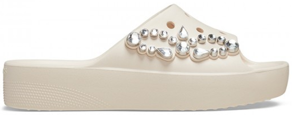 Dep Crocs Classic Platform Tiara Slide 'Original' 209732-0WW