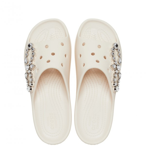 Dep Crocs Classic Platform Tiara Slide 'Original' 209732-0WW