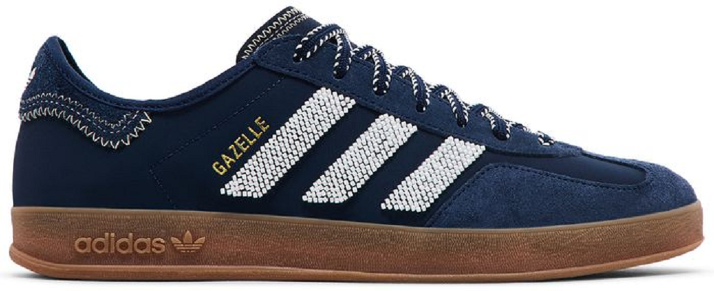 Giay Adidas Clot x Gazelle Indoor 'Navy Off White' IH3725