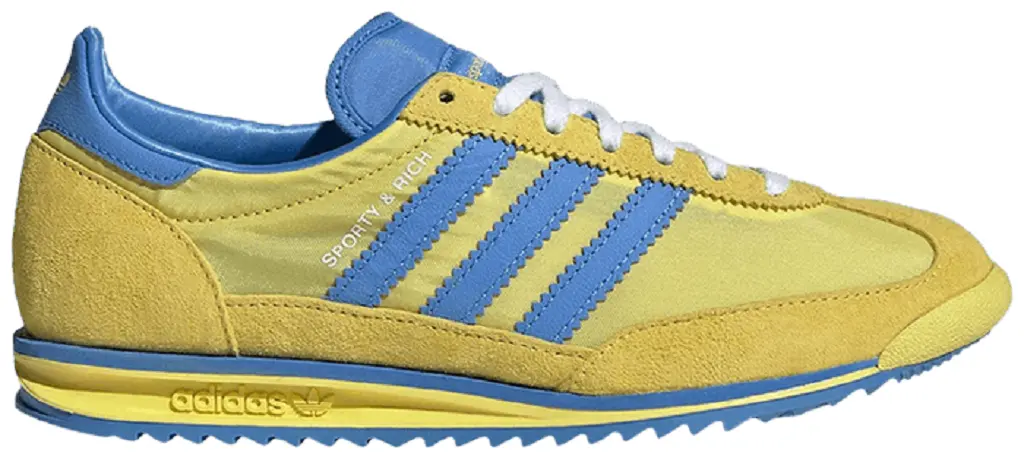 Giay Adidas Sporty & Rich x SL72 OG 'Light Yellow' JH6702