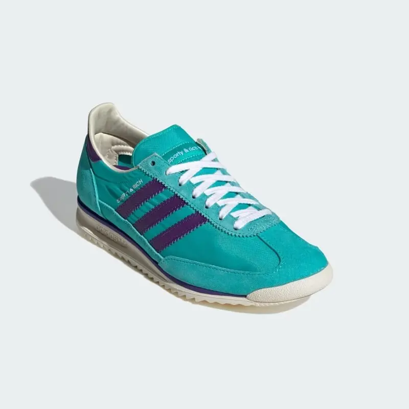 Giay Adidas Sporty & Rich x SL72 OG 'Mint Rush' JS0261