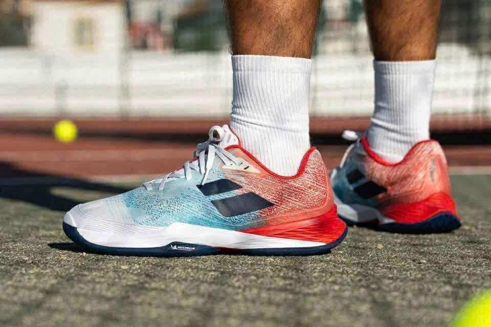 Alternative view of Giày Babolat Jet Mach 3 'Red White' 30F22629-1005